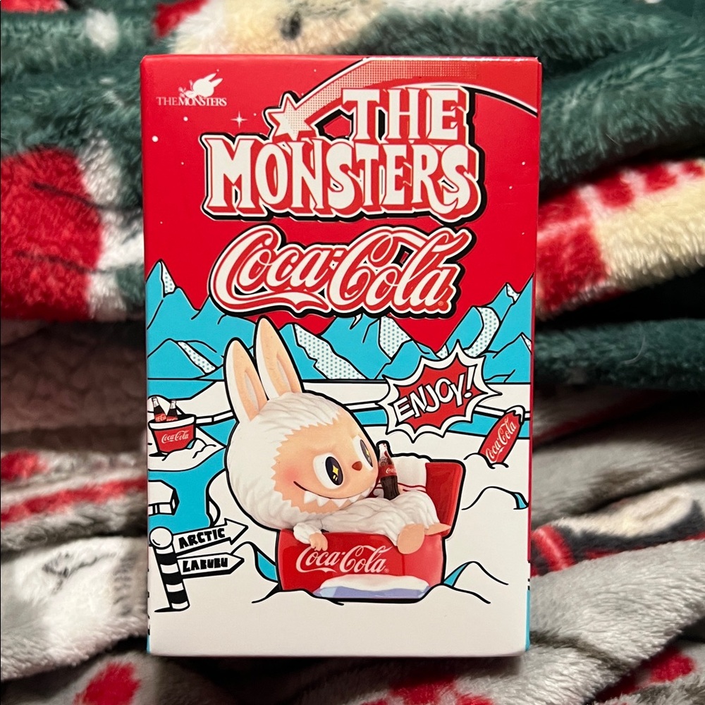 NWT Pop Mart Labubu The Monsters Coca-Cola
Series Figure Single Blind Box